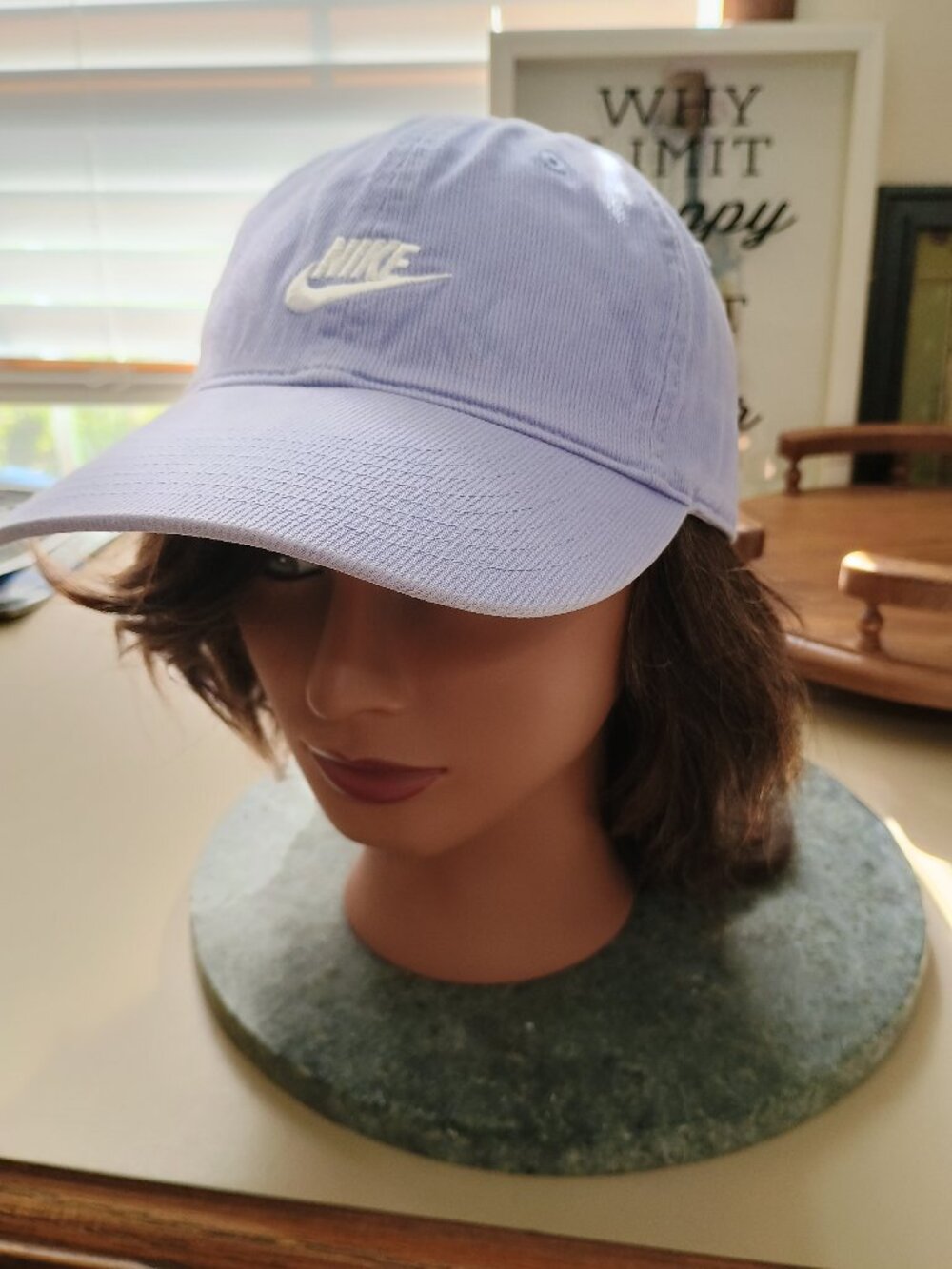 Vintage Nike Ribbed Ball Cap Lavender